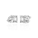 Toi et Moi Earrings | 925 Sterling Silver