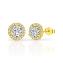 Solitaire Earrings | 925 Sterling Silver